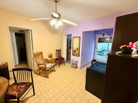 Departamento 2 ambientes con 1 baño