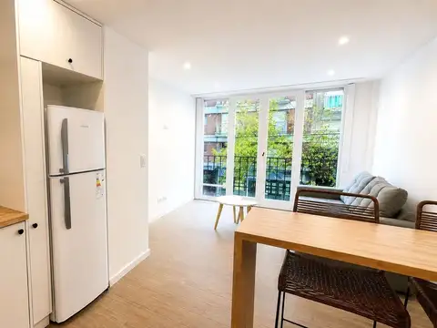 Departamento 2 ambientes con 1 baño