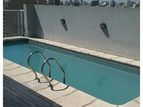 1 AMB DIVISIBLE CON BALCON + PISCINA - GYM - LAUNDRY