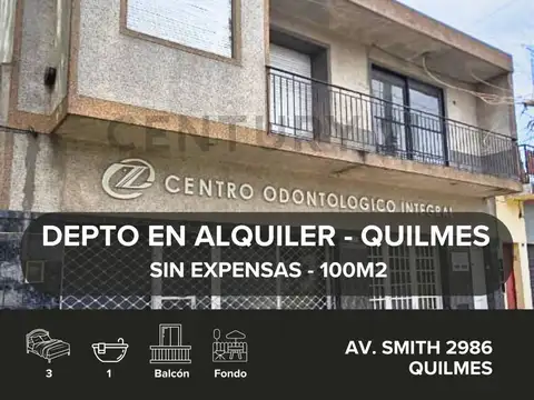 DEPARTAMENTO EN ALQUILER Quilmes