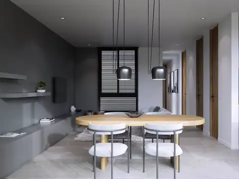 Departamento 2 ambientes con 1 baño