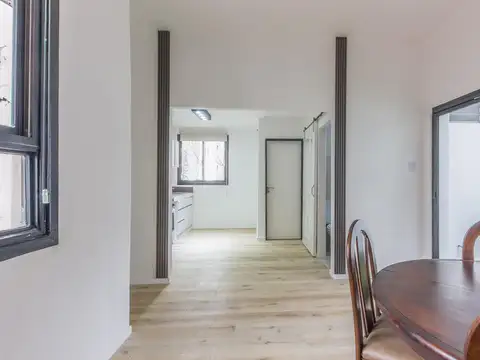 Departamento con patio en venta recoleta
