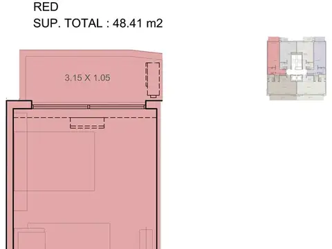Departamento en Venta de Monoambiente
