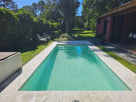 VENTA, Casa 3 amb, 2 baños, pileta, vista al golf, Country El Jaguel, Fatima, Pilar. Apta crédito