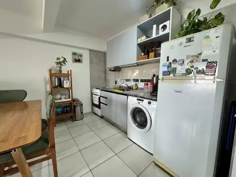 Departamento 2 ambientes con 1 baño