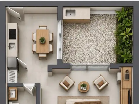Depto Tipo Casa en Venta A Estrenar