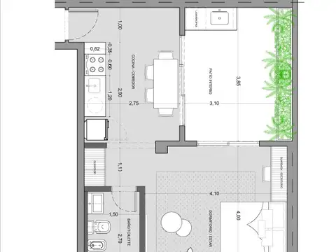 Venta PH de Diseño en Beccar | Doble Altura + Entrepiso | Patio | Sin Expensas
