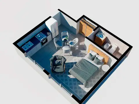 Departamento en Venta en Martin, USD 56.000