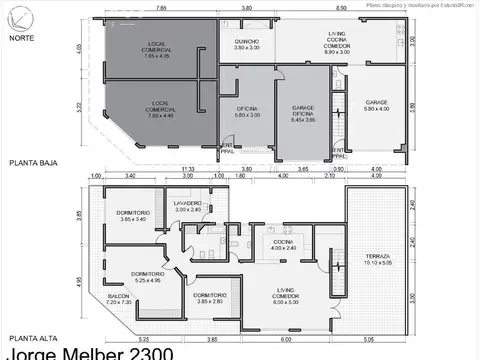 Depto Tipo Casa 4 ambientes con 2 baños