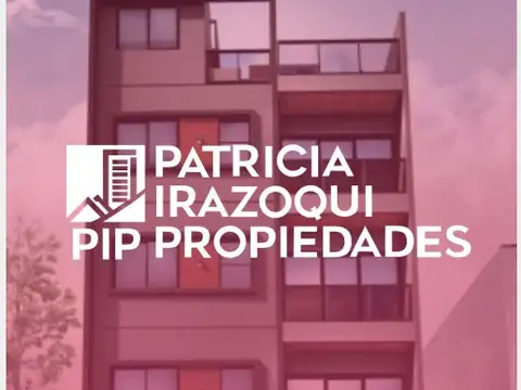 Departamento 2 ambientes con 1 baño