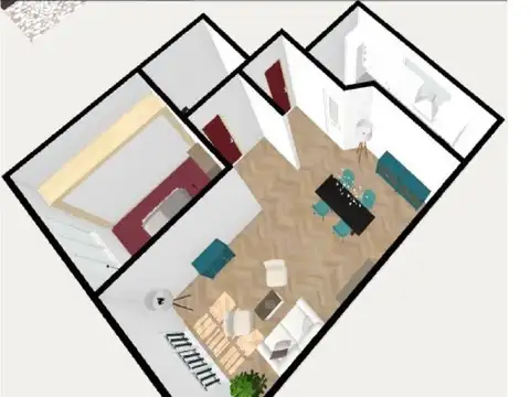 Departamento en Venta en Versalles, USD 69.500