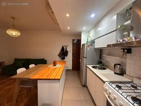 Departamento 2 ambientes con 1 baño