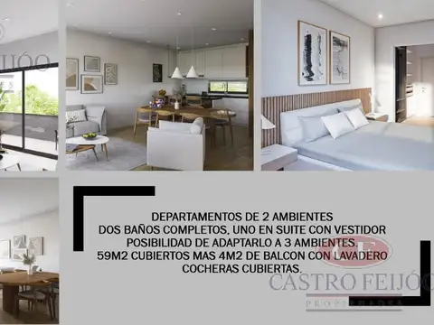 Departamento en Venta de 4 ambientes