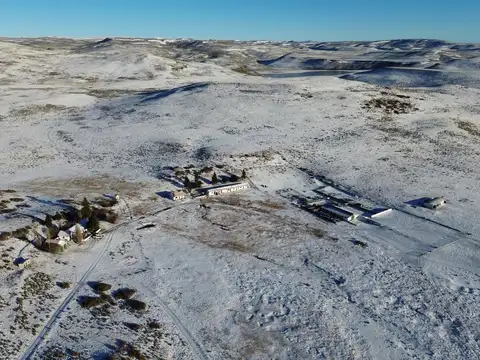 Campo con area de impacto Minero.