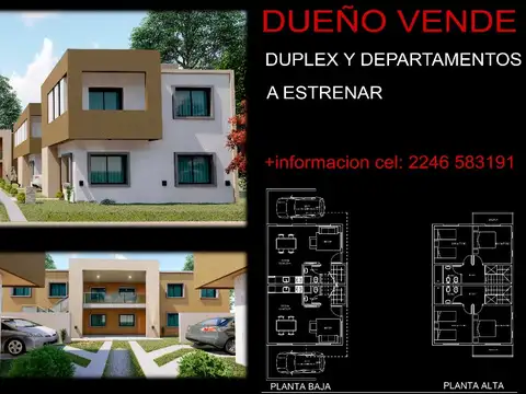 Depto Tipo Casa en Venta en Las Toninas, USD 48.000