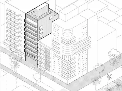 Departamento en Venta con 1 cocheras