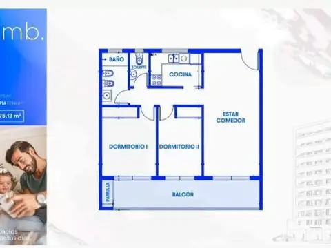 Departamento en Venta 1 año