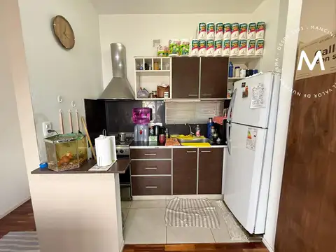 Departamento 2 ambientes con 1 baño