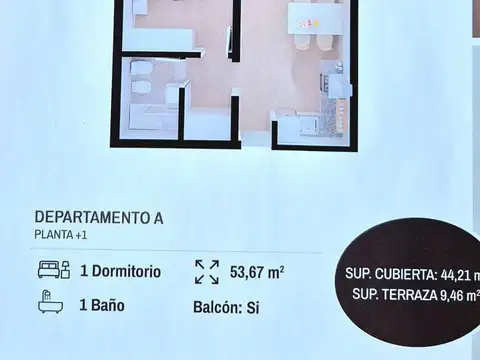 Departamento en Venta 1 año