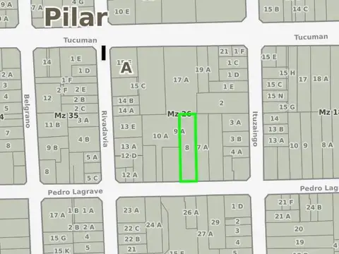 Terreno en venta en Pilar