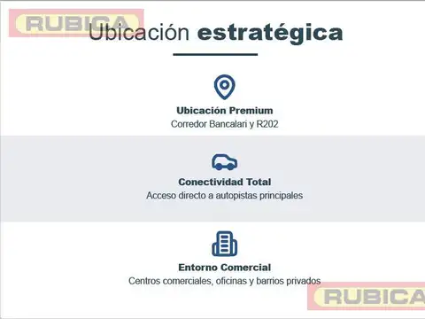 Ruta 202 y Camino Bancalari