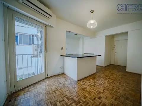 Departamento 2 ambientes con 1 baño