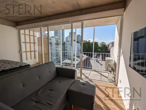 Departamento Monoambiente con 1 baño