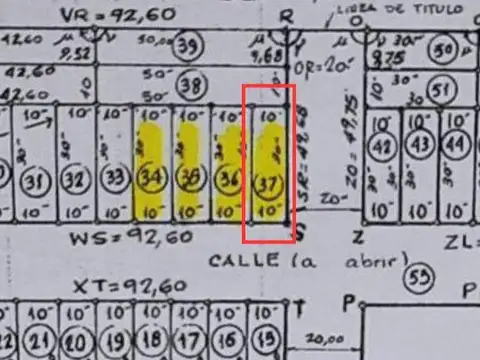 Terreno en Venta de 300,0 m2