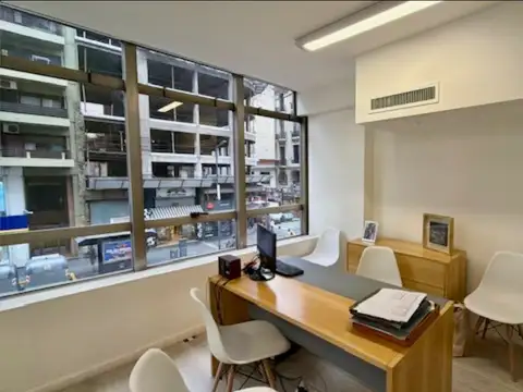 Piso de oficina  a nuevo a pasos de la Av. 9 de Julio