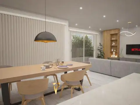 Departamento 4 ambientes con 2 baños