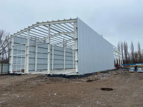 VENTA DE GALPÓN DE 500 M2 - 2 PORTONES  A ESTRENAR - FLETE Y MONTAJE INCLUIDO EN PRECIO