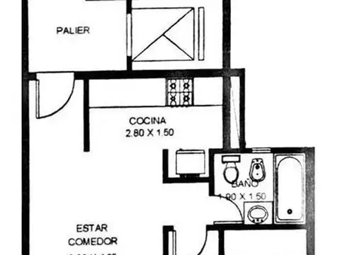 Departamento en Alquiler en Echesortu, $ 580.000