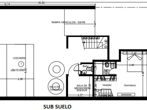 MONOAMBIENTE EN PLANTA BAJA D, CON PATIO, 43M2, BANFIELD