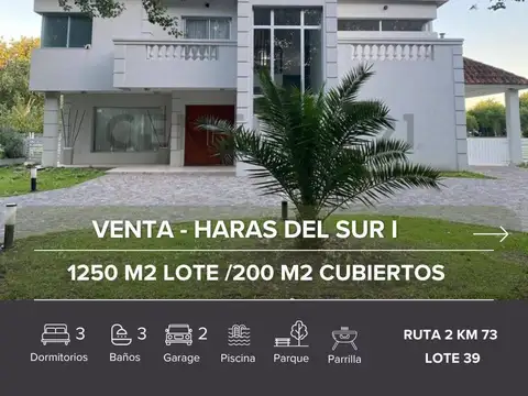 Venta de Casa Haras del Sur I, Brandsen