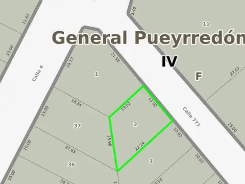 Terreno en Venta de 231,0 m2