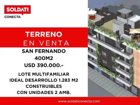 Terreno en Venta - San Fernando Centro