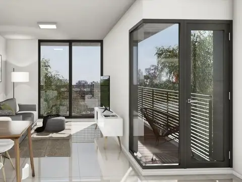 Departamento 2 ambientes con 1 baño