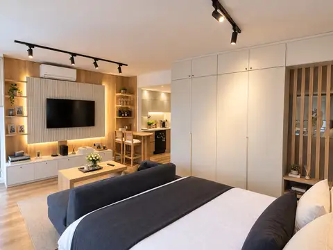 Departamento Monoambiente con 1 baño