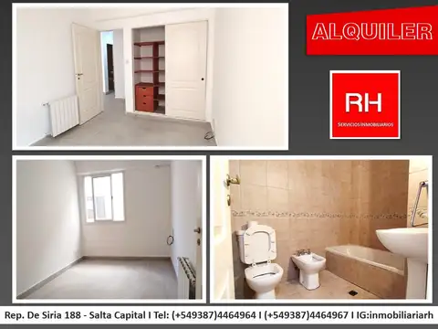 Departamento en Alquiler de 1 dormitorio
