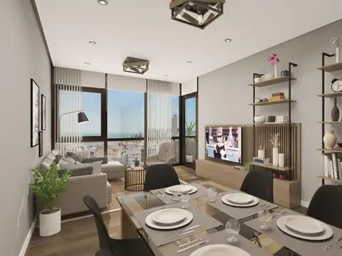 Departamento 3 ambientes con 1 baño