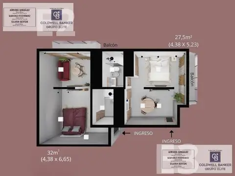 Departamento en Venta con 4 cocheras