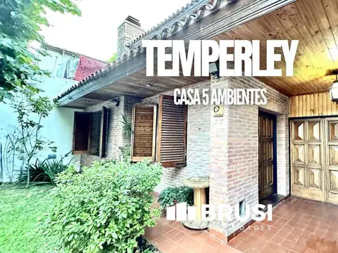 CASA EN VENTA EN TEMPERLEY - 5 AMBIENTES