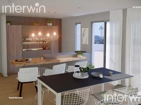 Departamento 3 ambientes con 1 baño