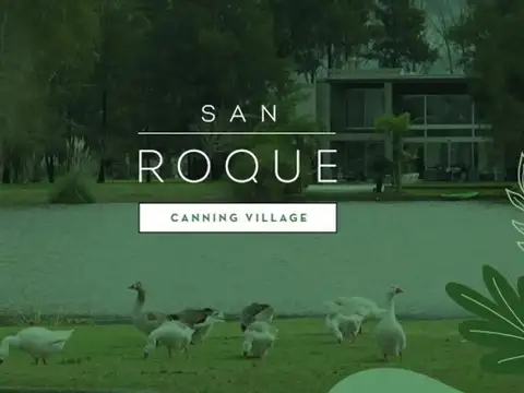 LOTE EN VENTA-BARRIO SAN ROQUE-CANNING