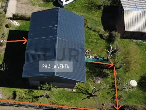 Casa 3 ambientes con 1 baño