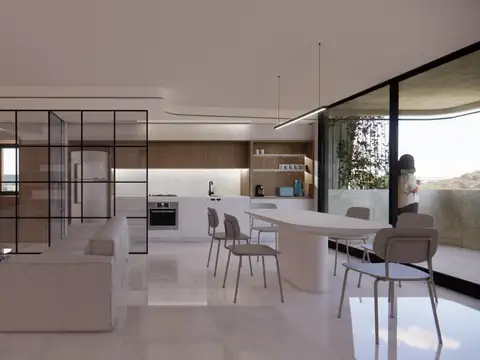 Departamento 3 ambientes con 2 baños