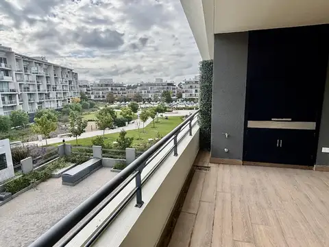 Departamento 2 ambientes con parrilla, cochera y amenities en Pilar Edificio Cristaline.