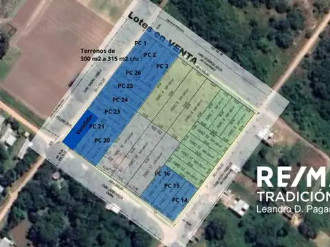 VENTA TERRENOS MARGARITA BELEN