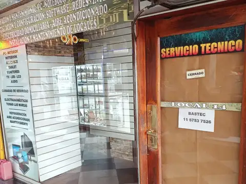 ALQUILER_LOCAL COMERCIAL_CON INSTALACIONES_CABALLITO_42 MTS_ CON AGUA