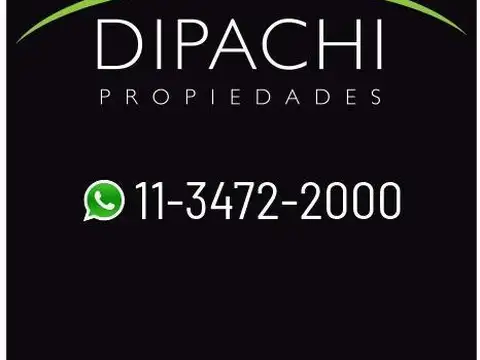 Depto Tipo Casa 3 ambientes con 2 baños